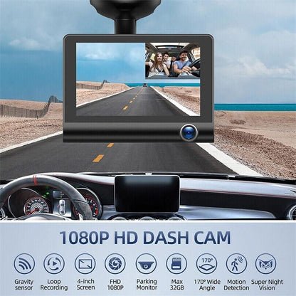 Car Camera Recorder with Loop Recording