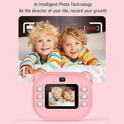 Instant Print Camera for Kids